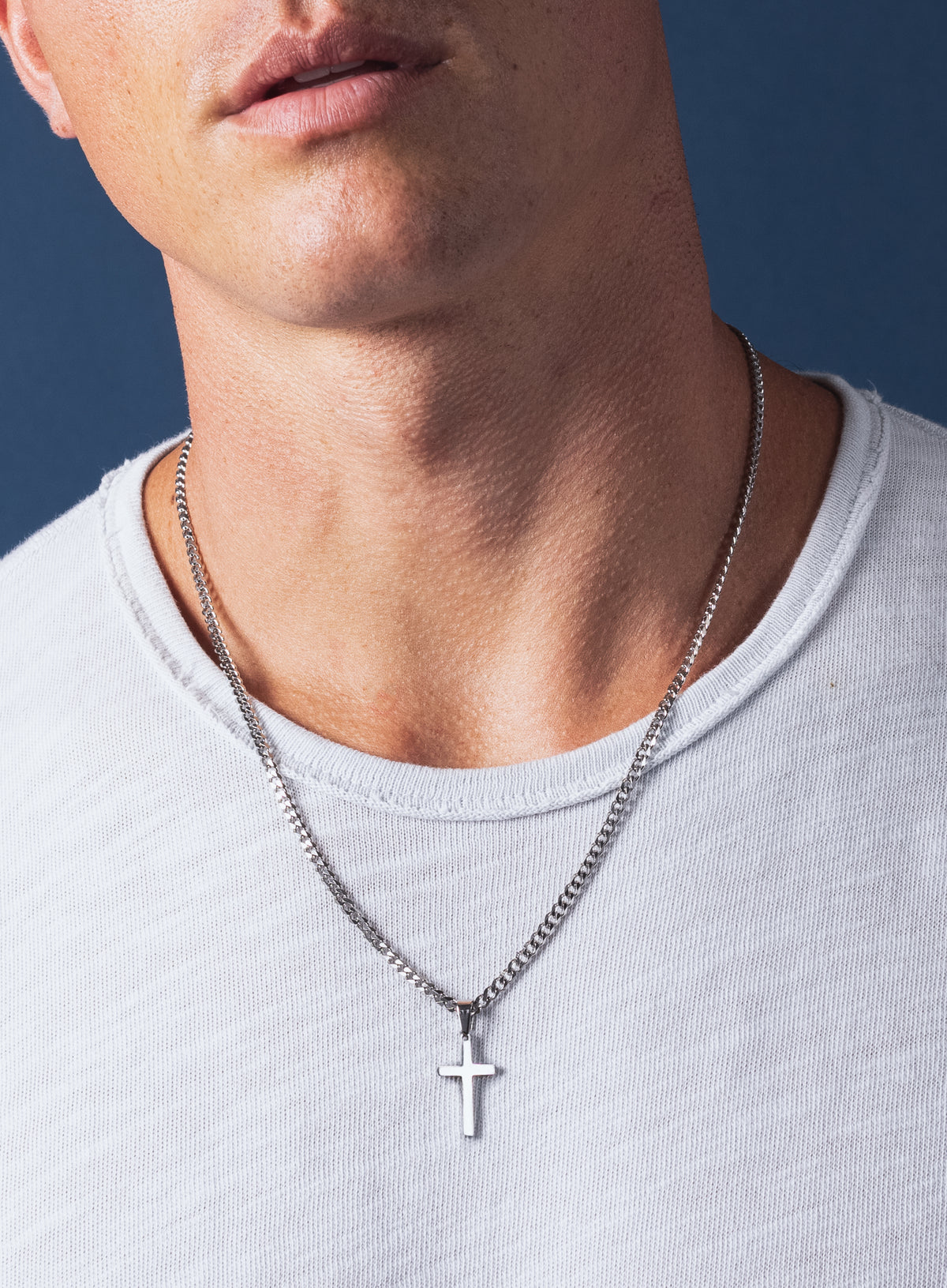 Cross Necklace | Gold | Stylish | Alfred & Co. Jewellery