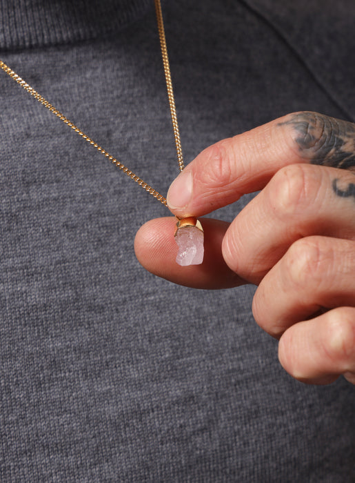 14k Gold Filled + Vermeil One of a Kind Gemstone Pendant Collection Necklace WE ARE ALL SMITH: Men's Jewelry & Clothing.   