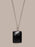 925 Sterling Silver Genuine Black Onyx Pendant Chain Necklace Necklace WE ARE ALL SMITH: Men's Jewelry & Clothing.   