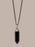 One of a Kind Black Tourmaline Point Pendant Necklace for Men Jewelry WE ARE ALL SMITH: Men's Jewelry & Clothing.   