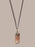 One of a Kind Genuine Morganite Pendant on 925 Sterling Silver Chain Jewelry WE ARE ALL SMITH: Men's Jewelry & Clothing.   