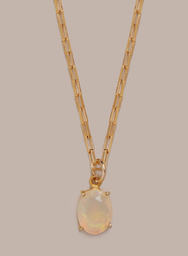 Genuine Opal 14k Gold Filled Chain Necklace for Men Necklace WE ARE ALL SMITH: Men's Jewelry & Clothing.