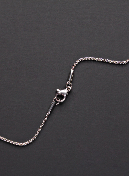 Mens Silver Rope Chain, 6mm Width