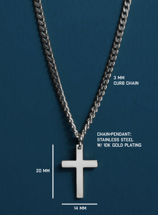 Black Stainless Steel Chain Necklace for Men — WE ARE ALL SMITH