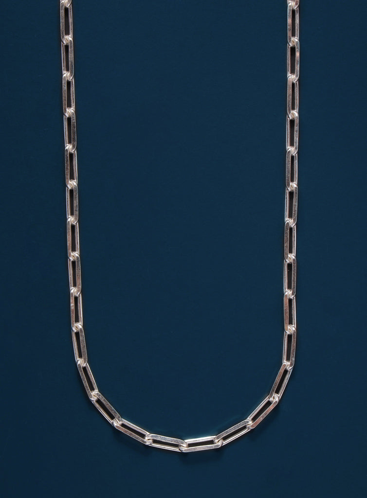 Long link deals cable chain necklace