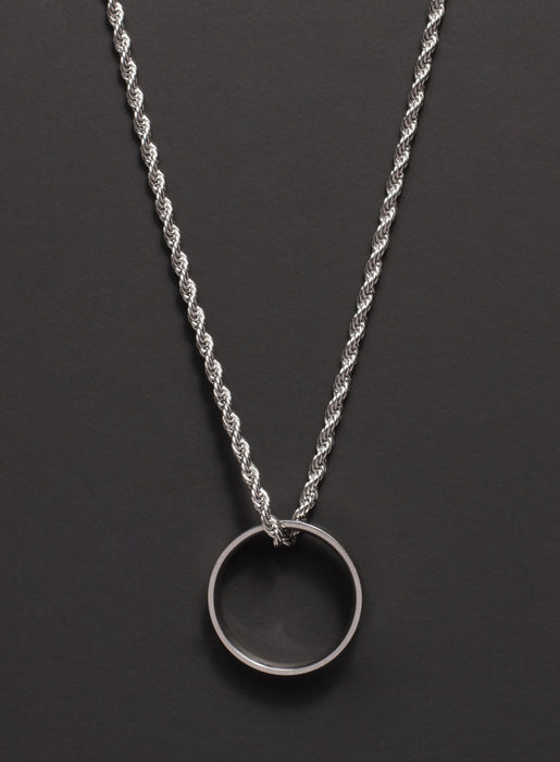 Oralia Single Ring Necklace - High Quality Chain for Dailywear