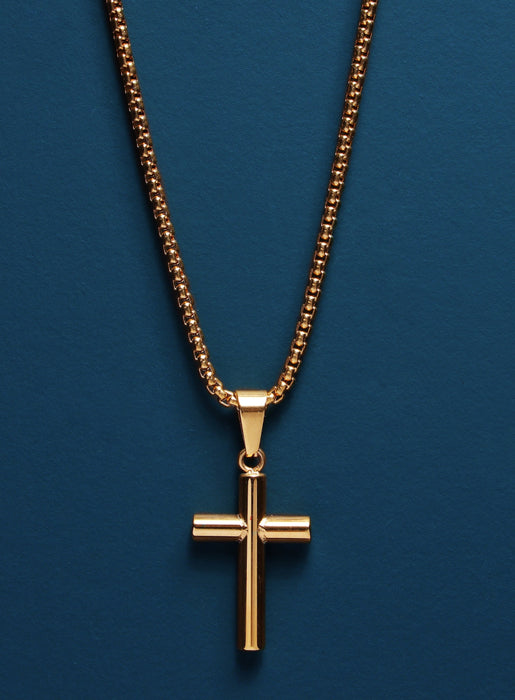 Men's Cross Pendant Necklace