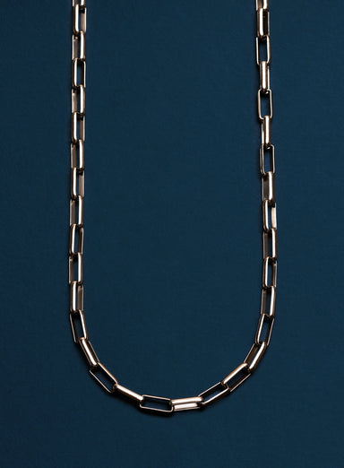 Waterproof 4.5mm Elongated Box Stainless Steel Chain — WE ARE ALL SMITH