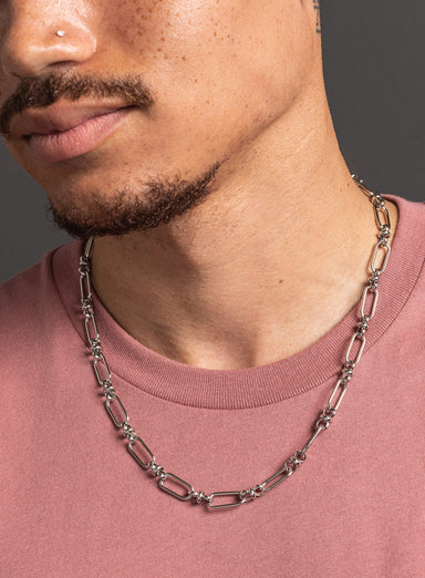 Stainless Steel Rope Chain Necklace for Men — WE ARE ALL SMITH