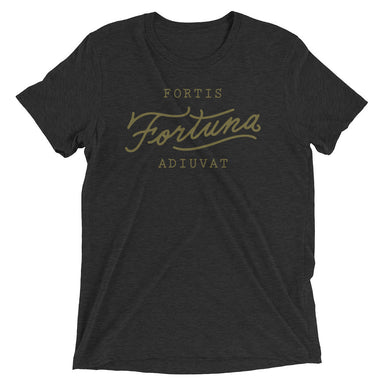 "Fortune Favors the Brave" Short sleeve t-shirt  WE ARE ALL SMITH: Men's Jewelry & Clothing. XS  