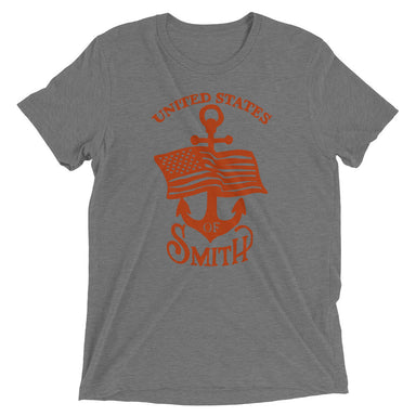 "United States of Smith" Short sleeve t-shirt  WE ARE ALL SMITH: Men's Jewelry & Clothing. XS  