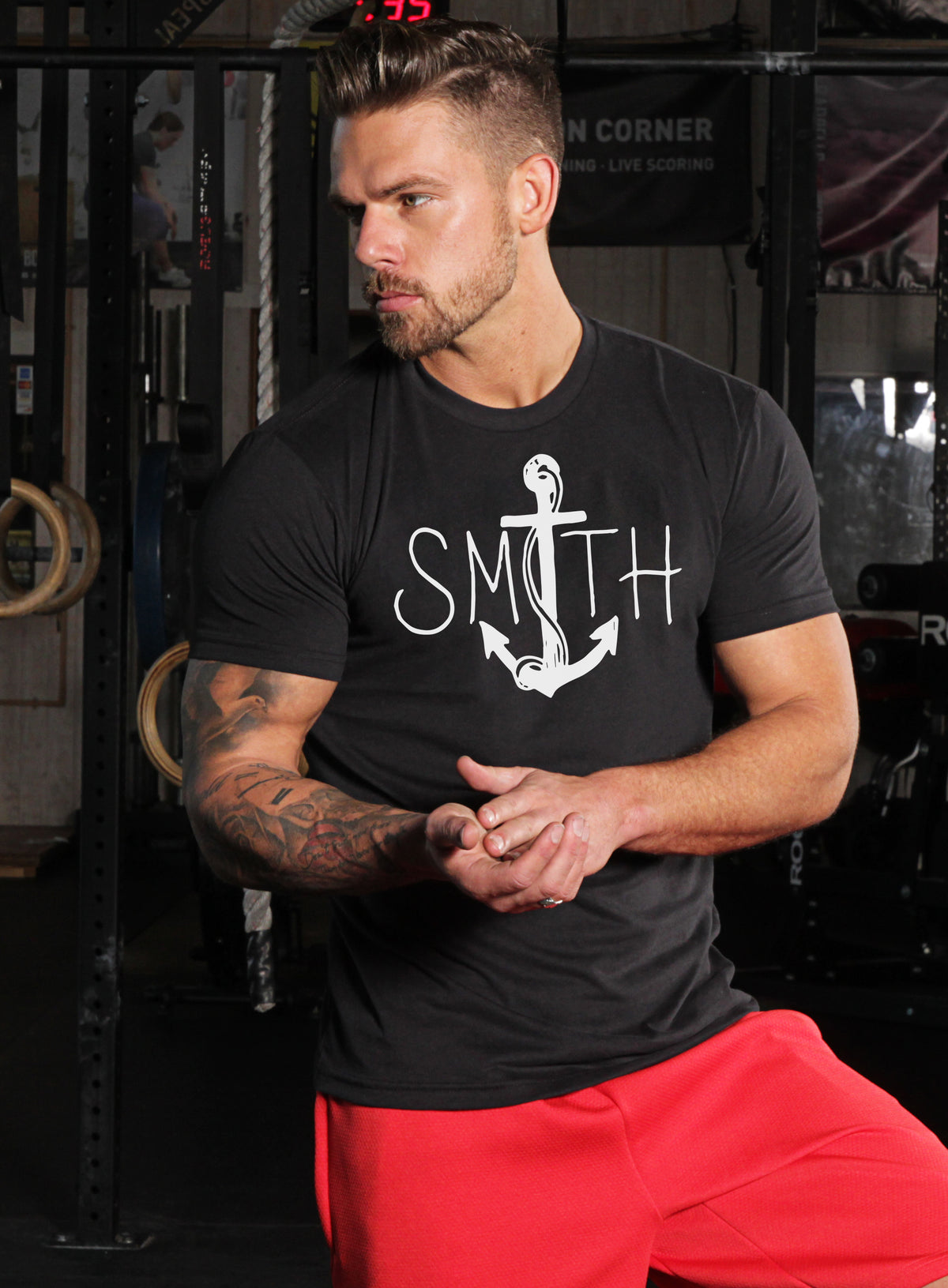 Smith Black Tee (10 Years Anniversary re-release) — WE ARE ALL SMITH
