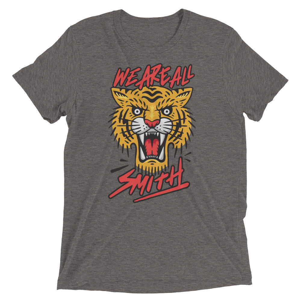 We Are All Smith Tiger Short Sleeve Black Unisex t-shirt